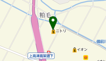 ニトリ土浦店の地図画像