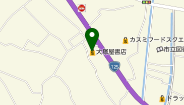 (株)大塚屋書店の地図画像