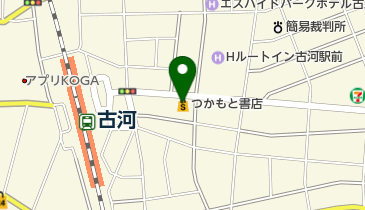 (有)つかもと書店の地図画像