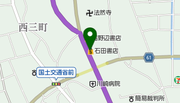 石田書店の地図画像