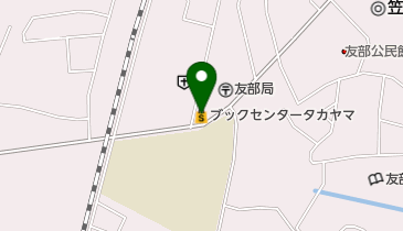 ブックセンタータカヤマの地図画像