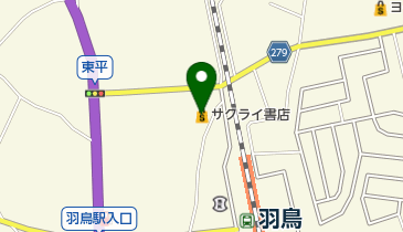 サクライ書店の地図画像