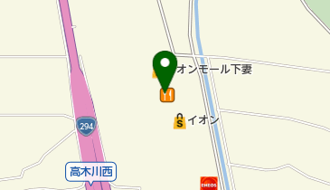 未来屋書店下妻店の地図画像