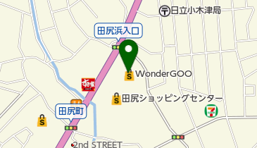 WonderGOO日立田尻店の地図画像