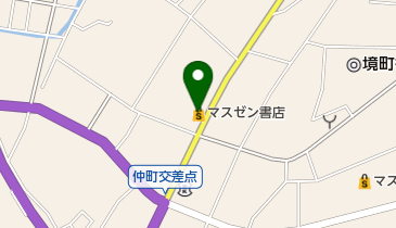 マスゼン書店の地図画像