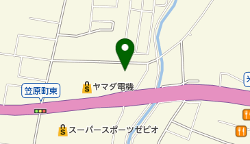 WonderGOO水戸笠原店の地図画像