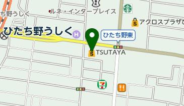 WonderGOOひたち野うしく店の地図画像