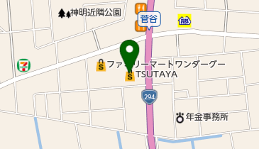 WonderGOO下館店の地図画像