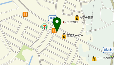 ブックオフ守谷美園店の地図画像