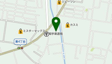 WonderREX取手店の地図画像