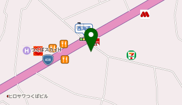 WonderREXつくば店の地図画像