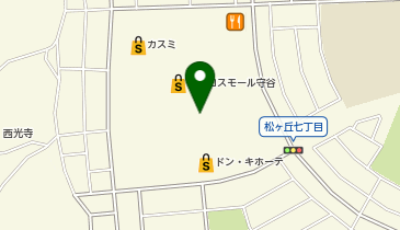WonderREX守谷店の地図画像