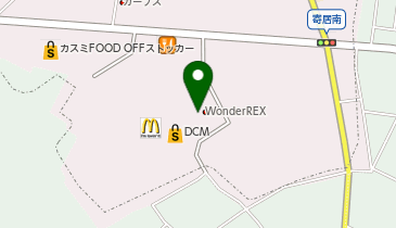 WonderREX那珂店の地図画像