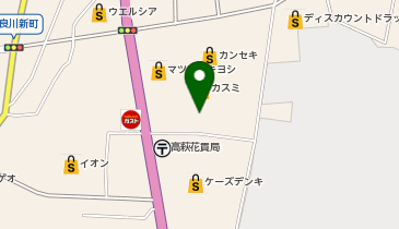 WonderREX高萩店の地図画像
