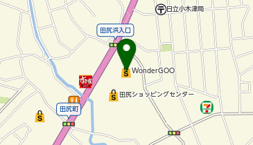 WonderREX日立田尻店の地図画像
