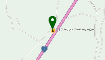 ディスカウントスーパーヒーロー石岡店の地図画像