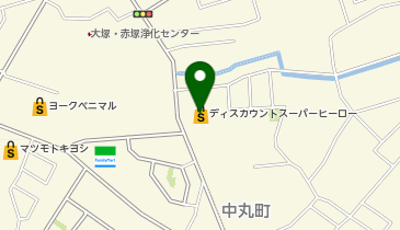 ディスカウントスーパーヒーロー水戸双葉台店の地図画像