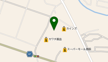 ダイソーベイシア高萩モール店の地図画像