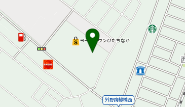 ダイソーヨークタウンひたちなか店の地図画像