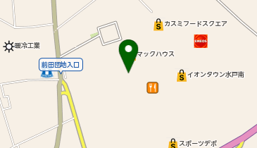 ダイソーイオンタウン水戸南店の地図画像
