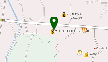 ダイソーサンモリノ那珂店の地図画像