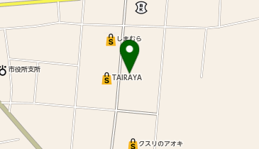 100円ショップ明野店の地図画像