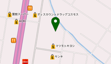 Seriaライフガーデン神栖店の地図画像