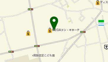 ダイソーMEGAドン・キホーテ上水戸店の地図画像