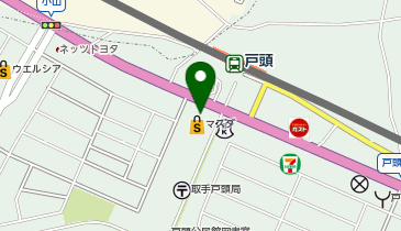 meets.戸頭マスダ店の地図画像