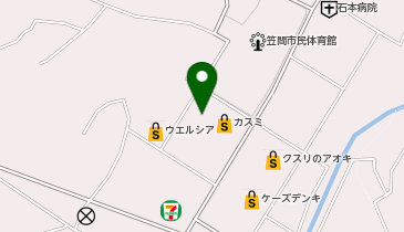 ダイソーカスミ笠間店の地図画像