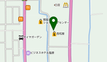 ダイソーフォレストモール常陸太田店の地図画像