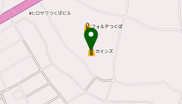 シュー・プラザカインズつくば店の地図画像