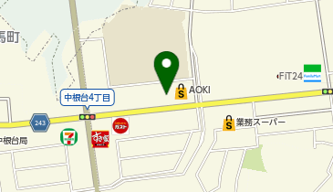 auショップ竜ヶ崎の地図画像