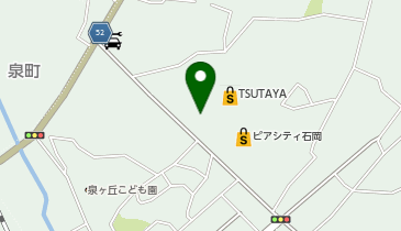 au Styleピアシティ石岡の地図画像