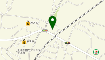 auショップ土浦高津の地図画像