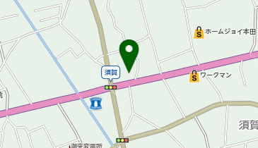 ソフトバンク潮来の地図画像