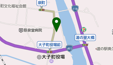 田中屋酒店の地図画像