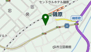 タウンショップ・月の友の地図画像