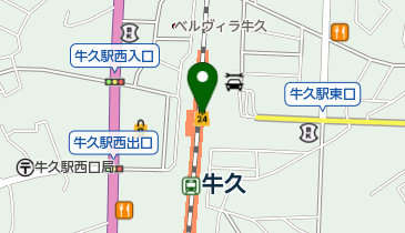 ニューデイズミニ牛久2号の地図画像