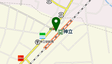 ニューデイズミニ神立の地図画像