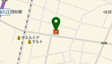 デイリーヤマザキ日立東金沢町店の地図画像
