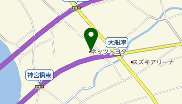 ネッツトヨタ茨城マイネ鹿嶋の地図画像