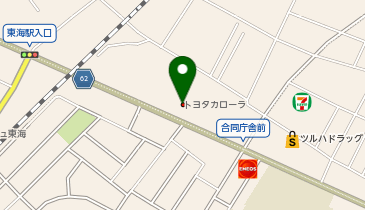 トヨタカローラ新茨城東海店の地図画像