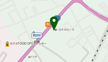 トヨタカローラ南茨城牛久店の地図画像