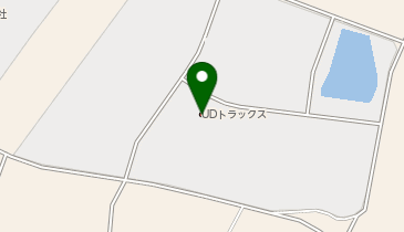 UDトラックス茨城支社の地図画像