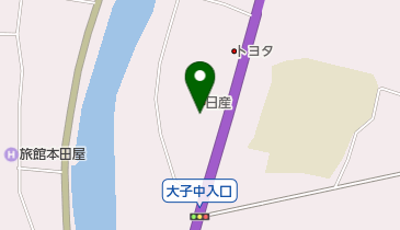 日産部品茨城販売大子店の地図画像