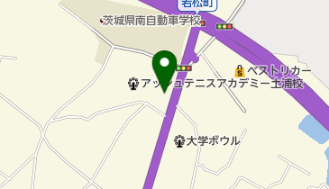Honda Cars茨城南土浦北インター店の地図画像