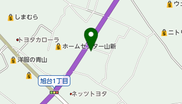 Honda Cars茨城南石岡店の地図画像