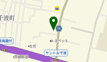 Honda Cars茨城サントル千波店の地図画像