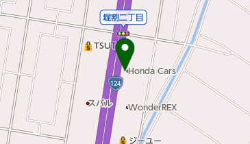 Honda Cars茨城鹿行店の地図画像